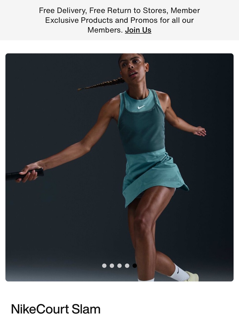 Nike Women’s Teal Athletic Dress